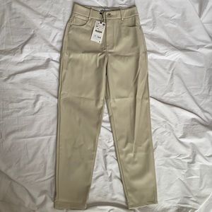 Zara leather pants